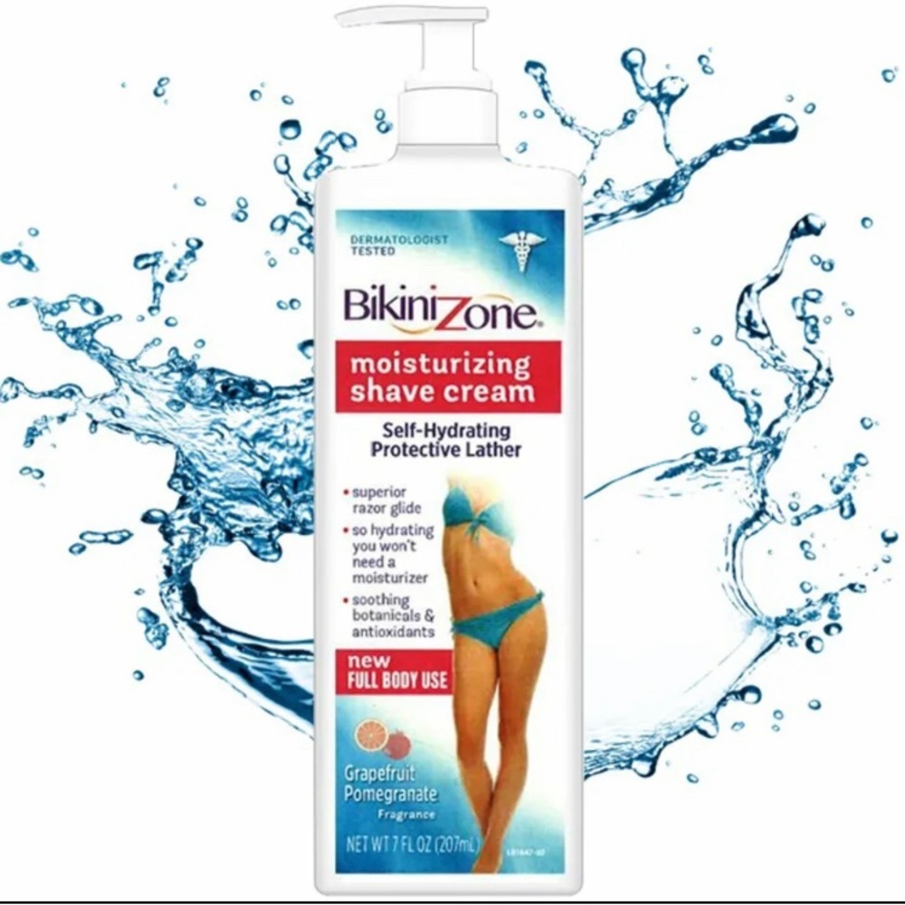 Bikini zone moisturizing shave cream Brand new